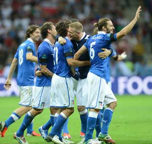 Self belief driving Italy to success