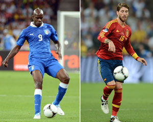 Euro 2012: Spain and Italy paths to final