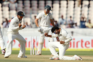 2nd Test, Day 1: Australia surprise by declaration, India dominate proceedings