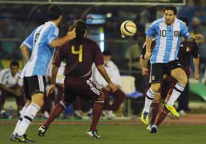 Jalandhar-made football used in Argentina-Venezuela match