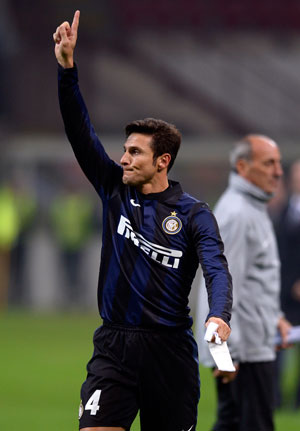 Serie A: Inter Milan claim precious win on Javier Zanetti's return
