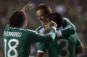 Mexico beats Brazil 2-0 in qualifying warm-up