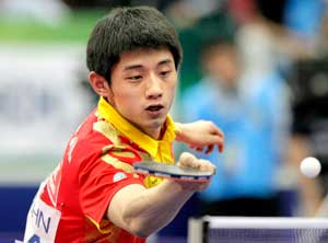 Zhang Jike wins TT World Cup crown