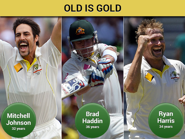 The Ashes: Australia's three musketeers who proved old is gold and age is just a number
