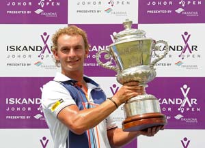 Luiten wins Iskandar Johor Open golf, Kapur tied 15th