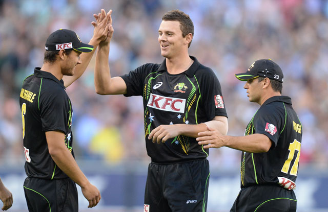 2nd T20: Josh Hazlewood, George Bailey guide Australia to 8-wicket win over England