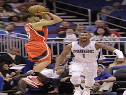Hawks leapfrog Magic with big win Hawks leapfrog Magic with big win