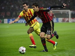 Kaka wins AC Milan praise after precious Barcelona point Kaka wins AC Milan praise after precious Barcelona point