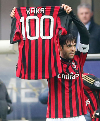 Serie A: Kaka scores 100th goal as AC Milan beat Atalanta