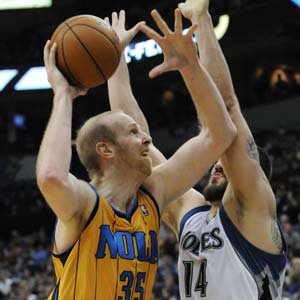 Hornets beat Rubio-less Wolves, 95-89