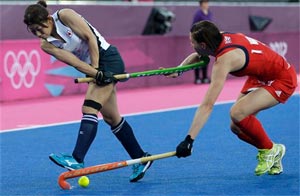 London 2012 Hockey: British captain suffers broken jaw