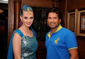 One of the best cricket players: Katy Perry on SachinTendulkar