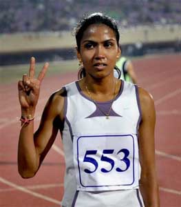 Athlete Kavita Raut ties the knot