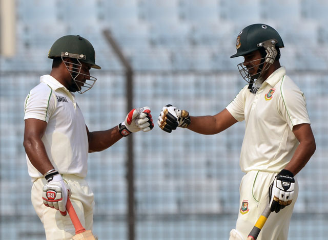 2nd Test: Shamsur Rahman, Imrul Kayes lead Bangladesh revival with tons