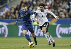 Muller and Khedira score as Germany beats France Muller and Khedira score as Germany beats France