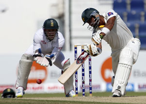 Pakistan vs South Africa: Khurram Manzoor's maiden ton gives Pak lead after Day 2 at Abu Dhabi