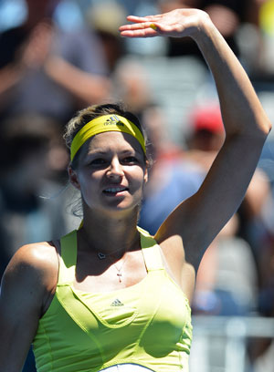 Maria Kirilenko rings in new year with Alex Ovechkin