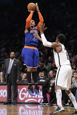 New York Knicks rally to overrun Brooklyn Nets 100-97