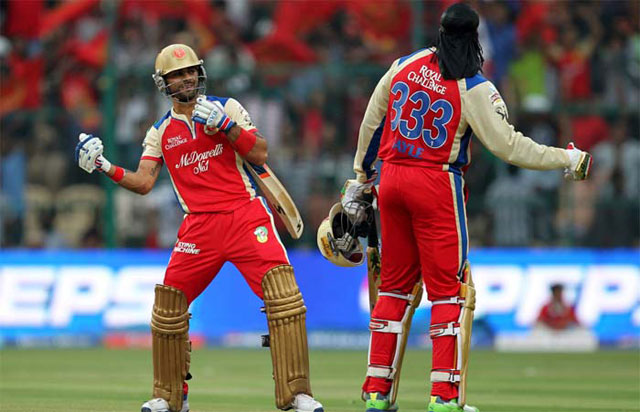 Royal Challengers Bangalore retain Virat Kohli, Chris Gayle and AB de Villiers for IPL 2014