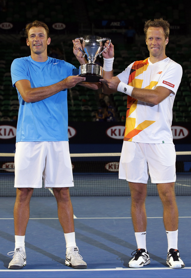 Australian Open: Lukasz Kubot, Robert Lindstedt win men's doubles title