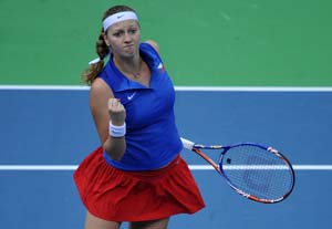 Fed Cup final: Kvitova gives Czech Republic 2-1 lead