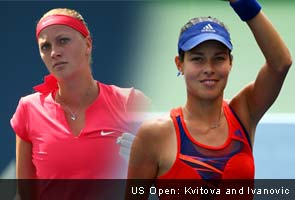 US Open: Petra Kvitova battles past Doi while Ana Ivanovic cruises