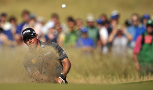 The Open Championship: Lee Westwood takes clubhouse lead