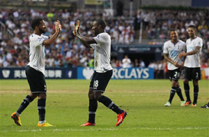 Jermain Defoe's hat-trick helps Tottenham Hotspur maul South China