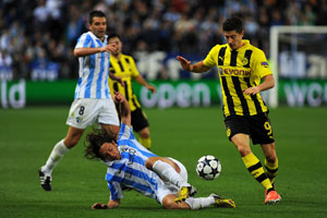 Champions League: Borussia Dortmund denied in Malaga stalemate