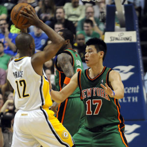 Jeremy Lin leads Knicks past Pacers