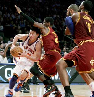 Knicks storm back, beat Cavaliers 120-103