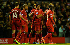 EPL: Luis Suarez scores twice as Liverpool rout Spurs 5-0