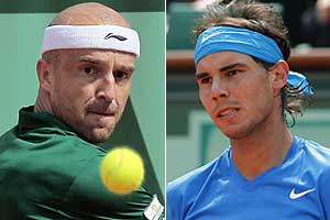 Nadal beats Ljubicic to enter quarterfinals