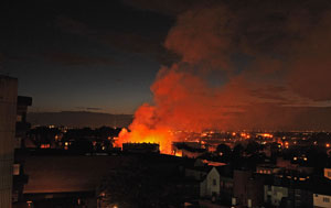 Sports takes a direct hit from England riots