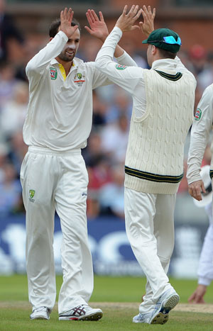 The Ashes: Australian media praise 'hunted' Nathan Lyon