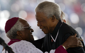Tiger and Westwood's praise among birthday tributes to Mandela