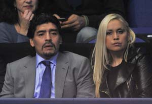Diego Maradona, 51, to become father again