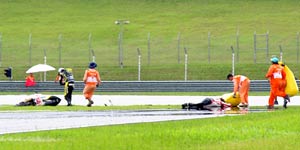 MotoGP death casts shadow at Sepang