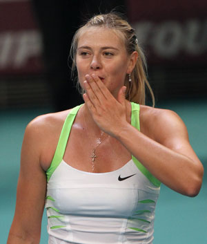 Sharapova aiming for rare double at Sony Open