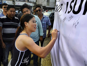 MC Mary Kom to wave chequered flag at 2013 Indian Grand Prix