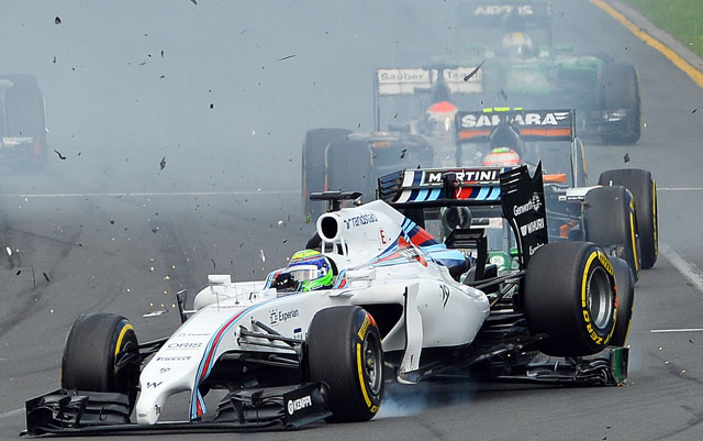 Australian Grand Prix: Felipe Massa calls for Kamui Kobayashi race ban after crash