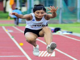 Mayookha, Gowda bring respite for tainted Indian athletics Mayookha, Gowda bring respite for tainted Indian athletics