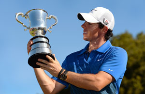 Rory McIlroy wins Australian Open golf, his first title in 2013