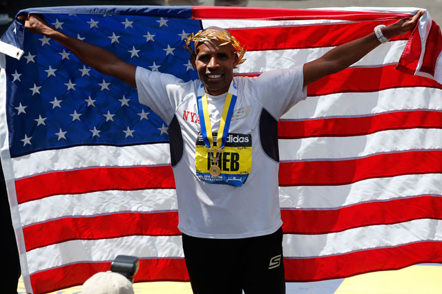 Boston Marathon: Meb Keflezighi, Rita Jeptoo take historic wins