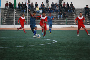 Dr T Ao Football: Meghalaya beat Assam 3-0, in semis