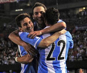 Messi magic leaves Argentina in control in WC qualifiers