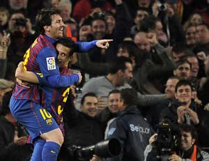 Lionel Messi's 4 scripts Barcelona's win against Valencia