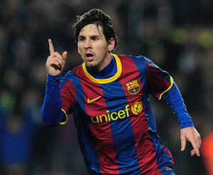 It's child's play for Messi