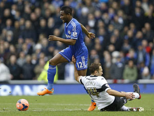 FA Cup: Mikel, Oscar score as Chelsea overcome Derby County