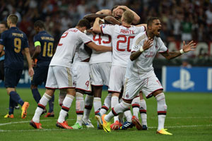 AC Milan into UEFA Champions League group stage with 3-0 rout of PSV